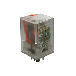 Relevo 8 pines redondo 220vac