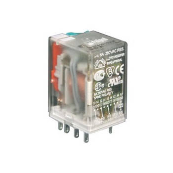 Relevo 14 pines plano 12VDC