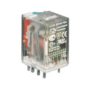 Relevo 14 pines plano 24VDC